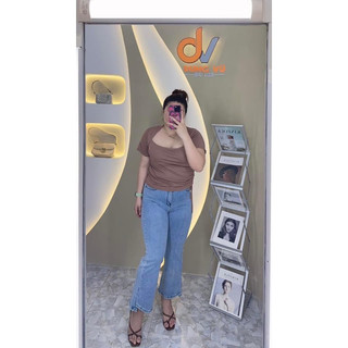 Quần jeans loe xẻ lai (sp841)