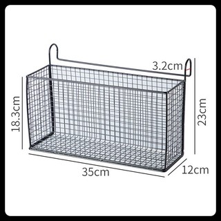 Kệ treo đồ tiện lợi cho ký túc xá sinh viên, giỏ đựng đa năng cạnh giường và cửa sổ.
