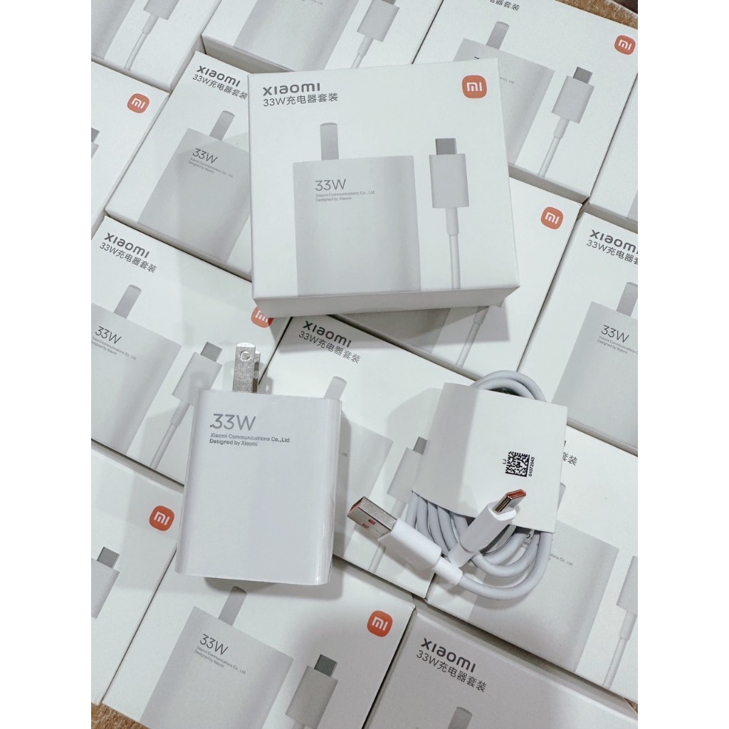 Bộ sạc nhanh Zin Xiaomi Chính Hãng 67w 33w chuẩn Mi Turbo Charge - 67W Max 2023 dùng cho mọi điện th