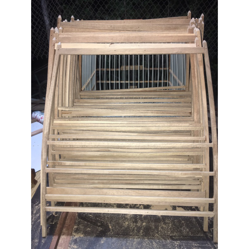 Khung lồng chim chào mào, khung lồng tự ráp, gỗ Quê thái đấu, thái cao, vuông đấu, vuông cao tự táp rễ dàng