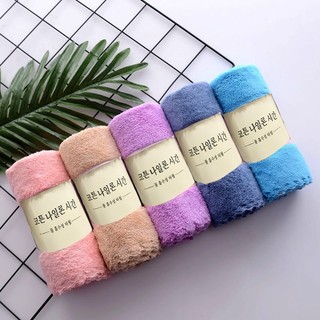 Khăn mặt lông cừu hàn quốc 50x30cm siêu thấm hút