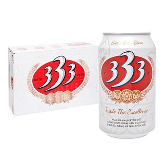 Bia lon 333 24 lon 330ml