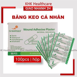 Băng gâu băng keo cá nhân sơ cứu vết thương Greetmed 72x19mm