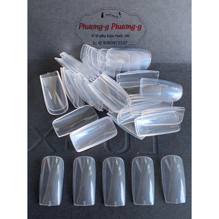Móng úp lẻ size 1,2,3,4,5,6,7,8,9 - Móng úp tay chân (gói 50 móng)