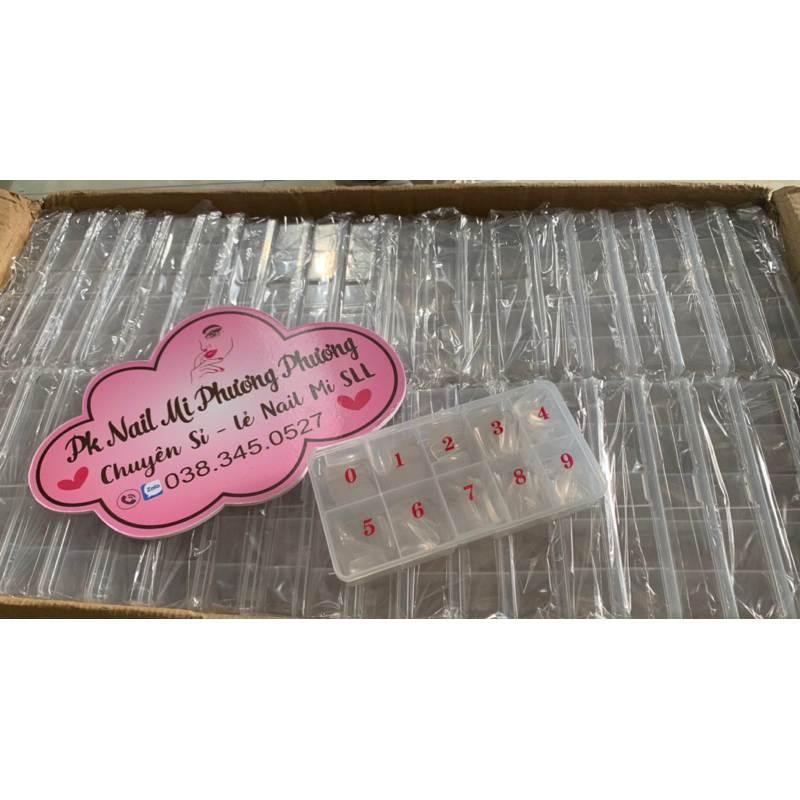Móng úp lẻ size 1,2,3,4,5,6,7,8,9 - Móng úp tay chân