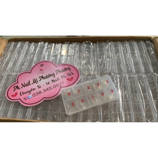 Móng úp lẻ size 1,2,3,4,5,6,7,8,9 - Móng úp tay chân (gói 50 móng)