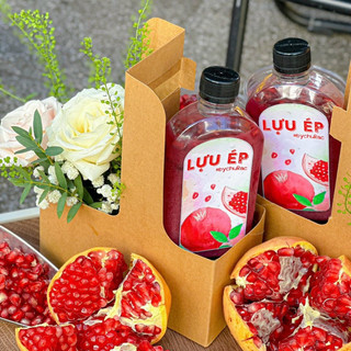 Chai nhựa dẹp bầu ml nắp fi 28