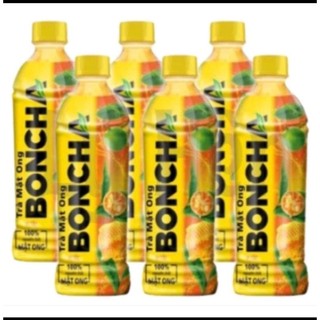 Lốc 6 chai trà mật ong Boncha chai 450ml