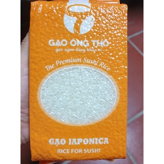 Gạo Japonica Ông Thọ túi 1kg