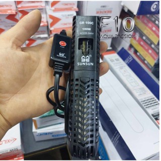 SƯỞI BỂ CÁ ĐIỀU CHỈNH NHIỆT ĐỘ NGOÀI SUNSUN GR 100W-200W-300W-500W - SƯỞI HIỂN THỊ LED CHỐNG BỎNG GIÁ RẺ