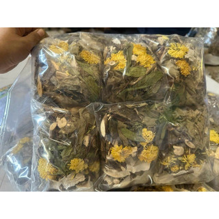 Lá nam sâm tố nữ 1 set 12 gói đủ 4 vị ( dương nam sâm,diệp hà thủ ô, sâm tố nữ, cúc mật)