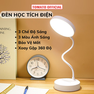 Đèn học cho bé tomato để bàn tích điện chống cận