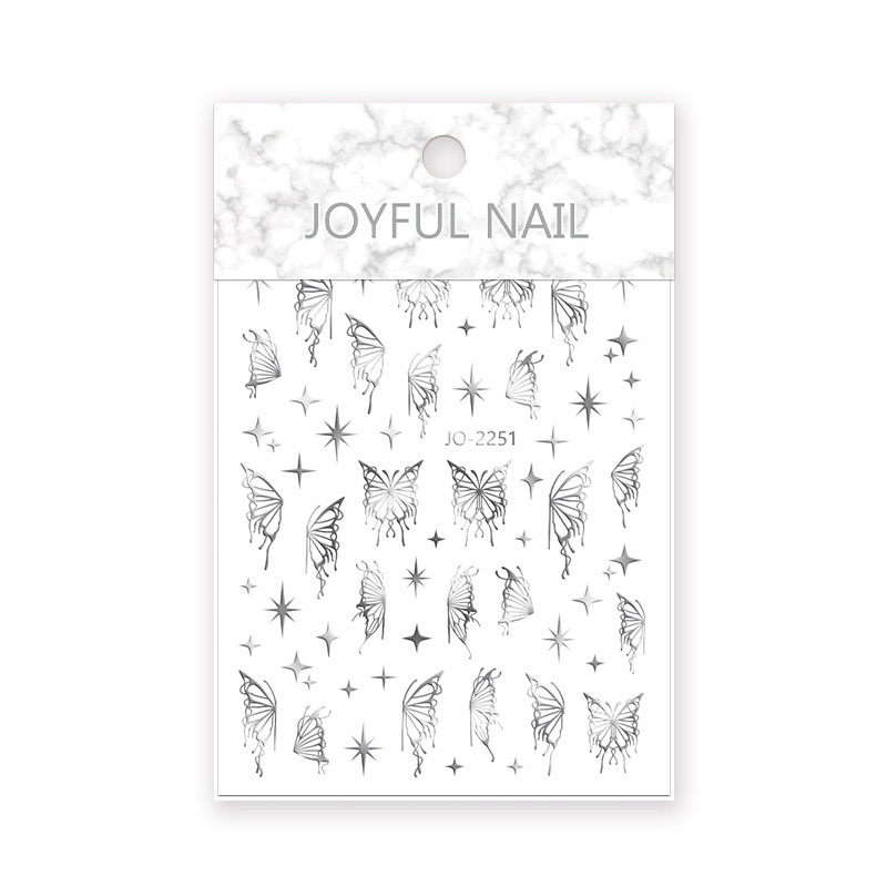 Sticker dán móng, sticker nail, miếng dán móng tay 3D nail sticker