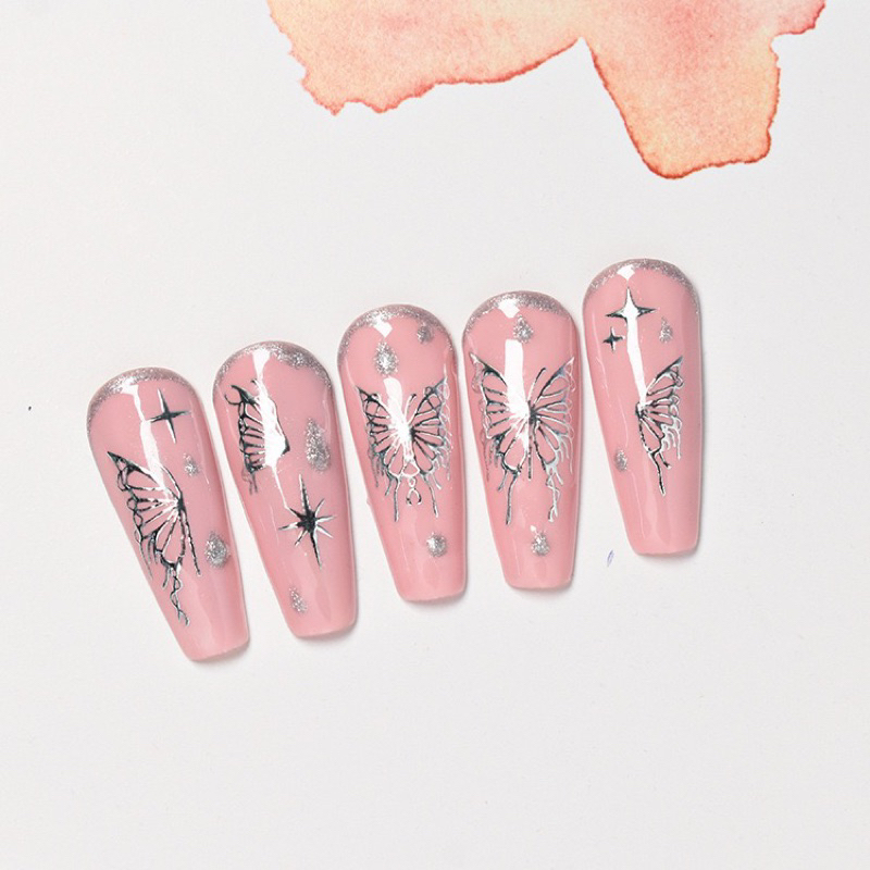 Sticker dán móng, sticker nail, miếng dán móng tay 3D nail sticker