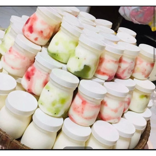  Set 12 hũ sữa chua 90 ml 