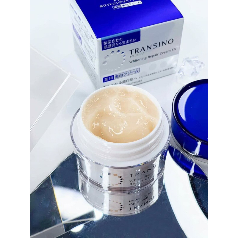 Kem đêm Phục hồi dưỡng sáng da Transino Whitening Repair Cream 35g - Dưỡng Sáng Cải Thiện N