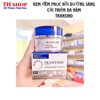 Kem đêm Phục hồi dưỡng sáng da Transino Whitening Repair Cream 35g - Dưỡng Sáng Cải Thiện N