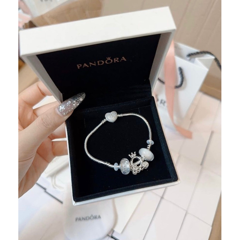 Vòng charm Pandora x Disney full hộp túi tag hãng