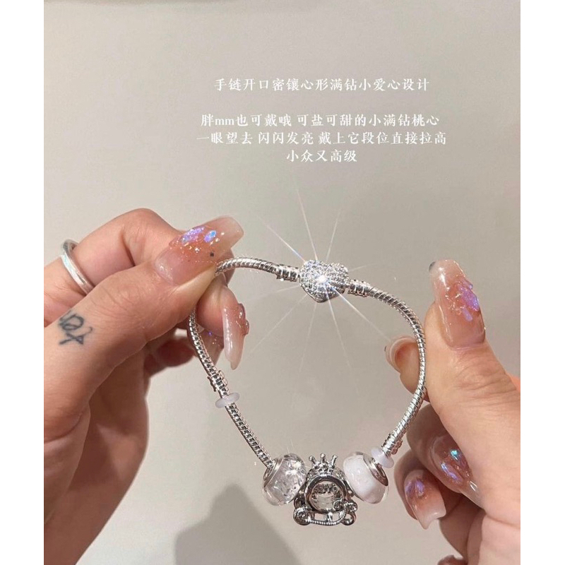 Vòng charm Pandora x Disney full hộp túi tag hãng