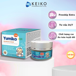 Kem bôi chàm sữa viêm da cho bé Yumiko