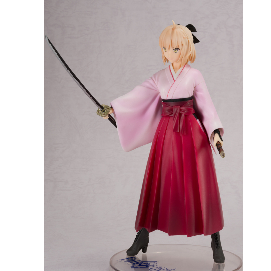 Mô hình Okita Souji Saber Fate Grand Order hãng SEGA 22cm, Anime figure chính hãng Nhật Bản