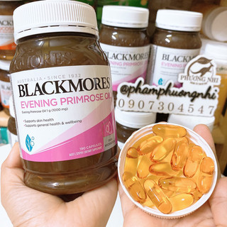 HÀNG CHUẨN AIR MUA TẠI ÚC - TINH DẦU HOA ANH THẢO BLACKMORES EVENING PRIMROSE OIL 190 VIÊN