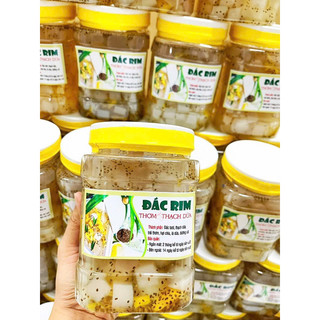 Hủ 1KG Đác rim thơm thạch dừa hạt chia