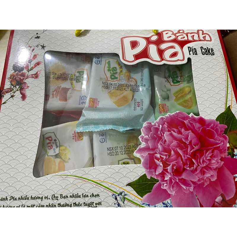 Bánh pía mini 12 vị (12 cái/hộp)