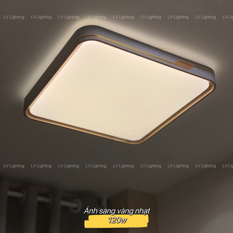 Đèn trần phòng khách - kích cỡ 50cm - mã 8016 - hình vuông hoặc hình tròn
