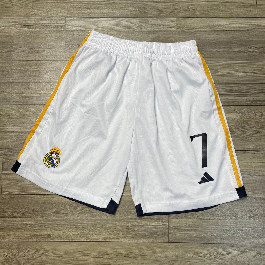 QUẦN BÓNG ĐÁ CÁC MẪU CLB  - Logo Thêu Vải Thái Cao Cấp