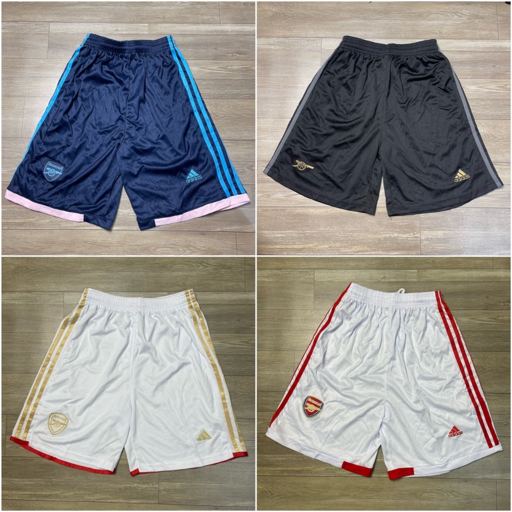 Quần Bóng Đá CLB Arsenal 2023/2024  - Logo Thêu Vải Thái Cao Cấp