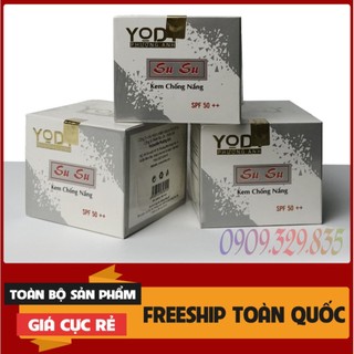 Kem chống nắng yody white - kem su su phương anh