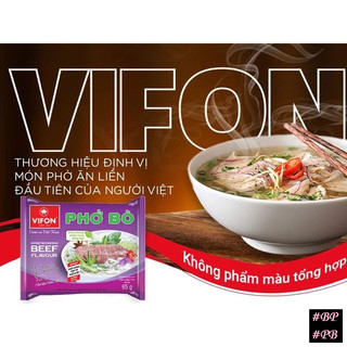 Phở bò, phở gà Vifon gói 65g