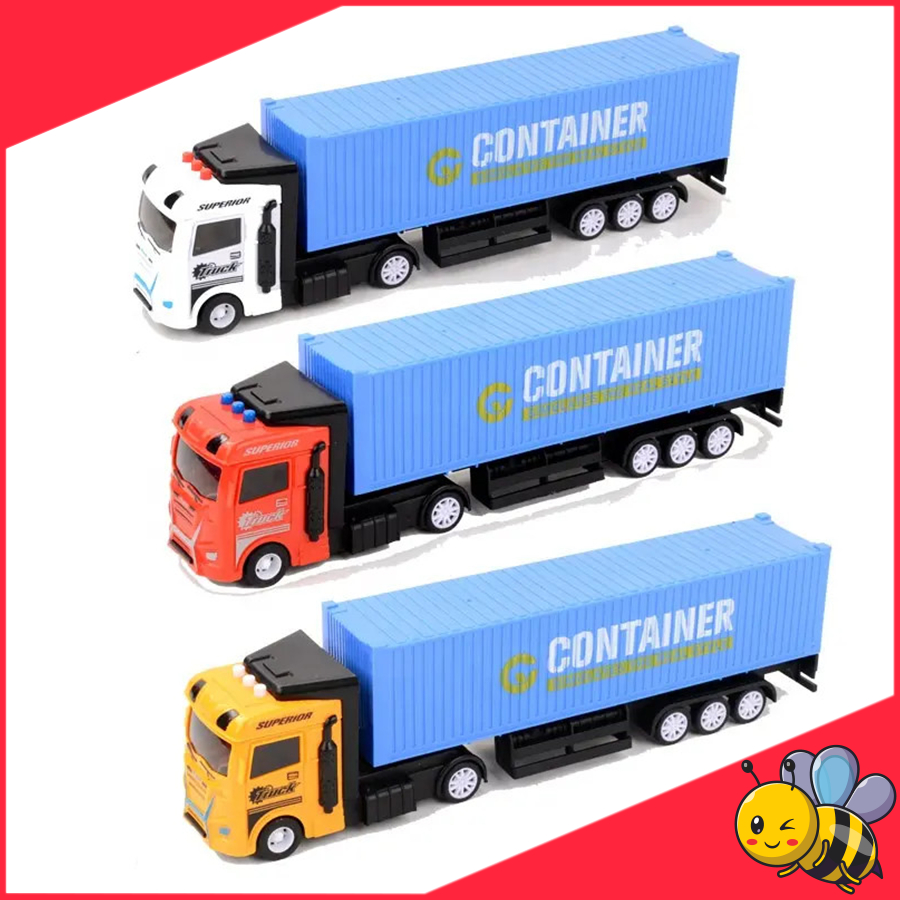 Xe Đồ Chơi Đầu Kéo Container