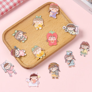 Set 5 Chiếc Huy Hiệu, Gói 5 Chiếc Pin Cài Xinh Xắn Mẫu Mới