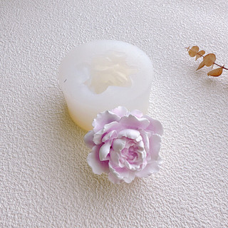 Khuôn silicone hoa mẫu đơn, hoa hồng làm rau câu trang trí bánh