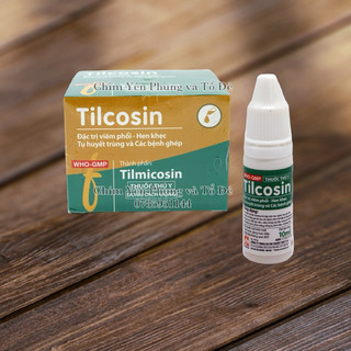 1 lọ Tilcosin 10ml dùng cho Gia Cầm, Chim Cảnh.