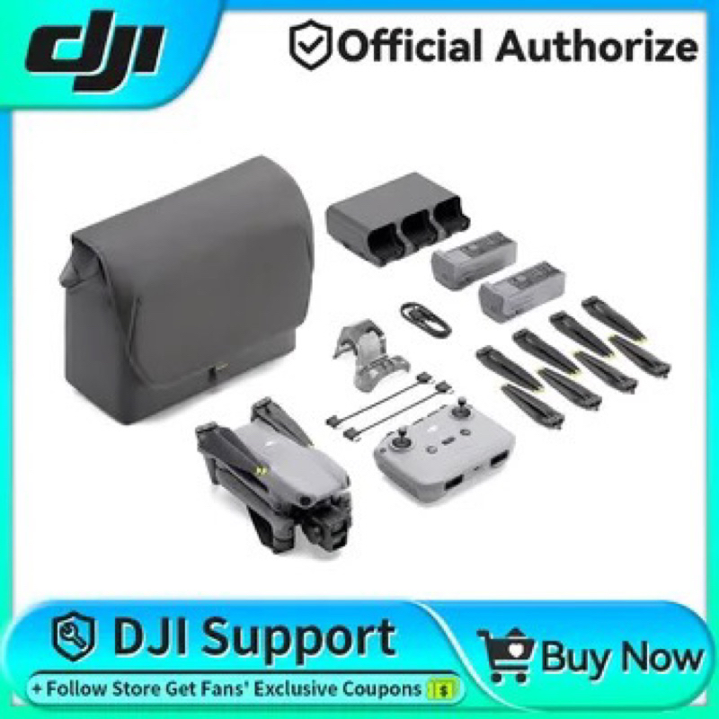 Flycam DJI Air 3 - Flycam Dji Air 2s - Combo và stand - Chính hãng - tặng 64G - Bảo hành 12 tháng
