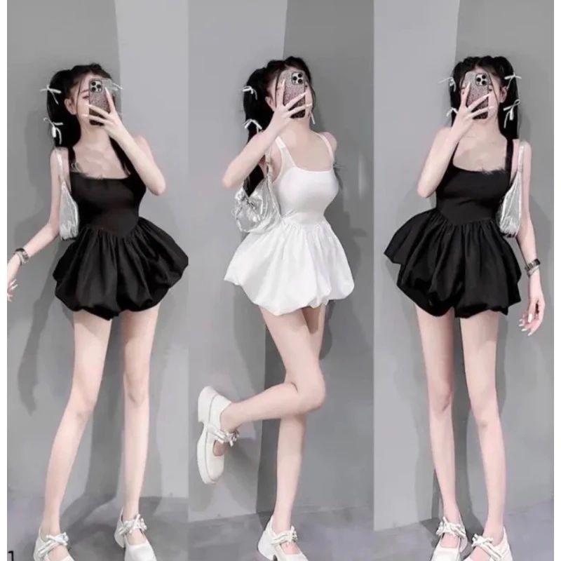 Áo Kiểu Ba Lổ Form Dài Dáng Phồng,Áo Kiểu Dáng Phồng