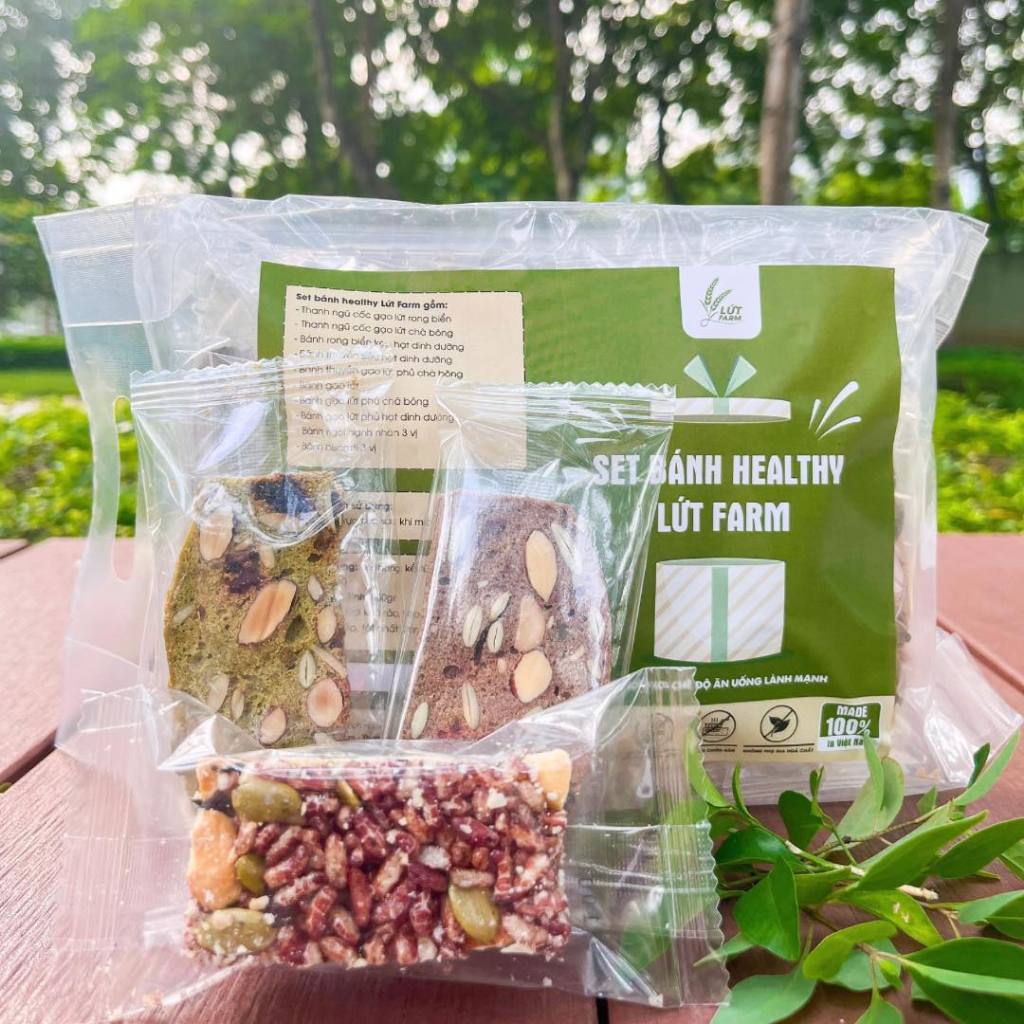 Set bánh mix Healthy Lứt_Farm