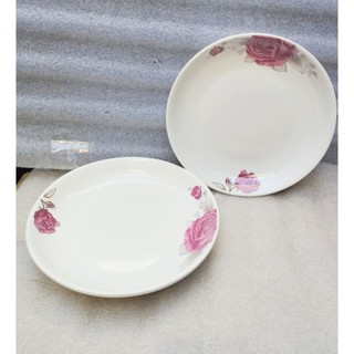 Combo 5 dĩa sứ bông 20cm