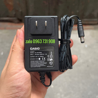 Adapter dây nguồn đàn organ Casio 12V 1500mA chính hãng
