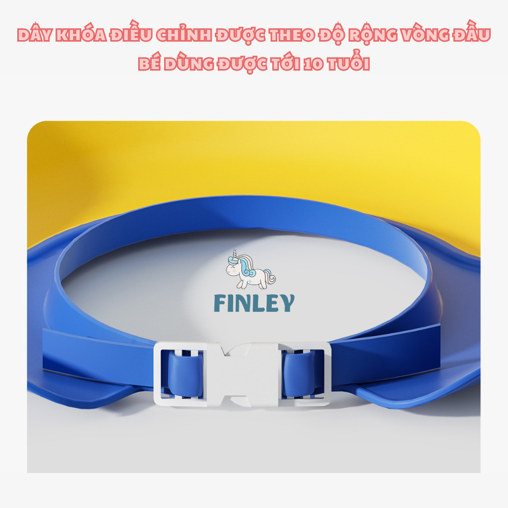 Mũ gội đầu mũ tắm cho bé hình cá voi siêu đáng yêu