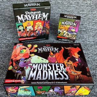 Dungeon mayhem boardgame – Trò chơi Dungeon Mayhem và Bản mở rộng Battle for Baldur's Gate và bản Monster Madness