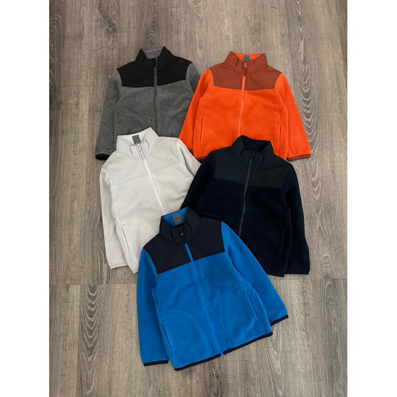 Áo khoác nỉ phối gió Uni kid