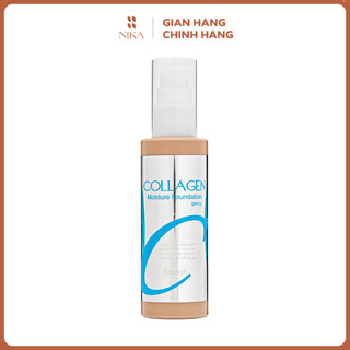 Kem nền Enough Collagen Moisture Foundation SPF15 căng bóng trong veo chuẩn Hàn 100ml [Nika Cosmetics]