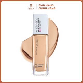 Kem nền kiềm dầu Maybelline Super Stay 24H Full Coverage Foundation không lem không trôi [Nika Cosmetics]