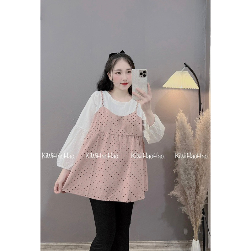 ÁO BẦU DÀI TAY  - BI YẾM NHUNG  SANG -3 MÀU