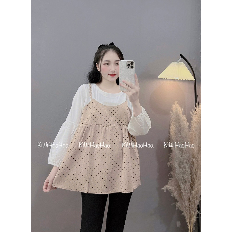 ÁO BẦU DÀI TAY  - BI YẾM NHUNG  SANG -3 MÀU