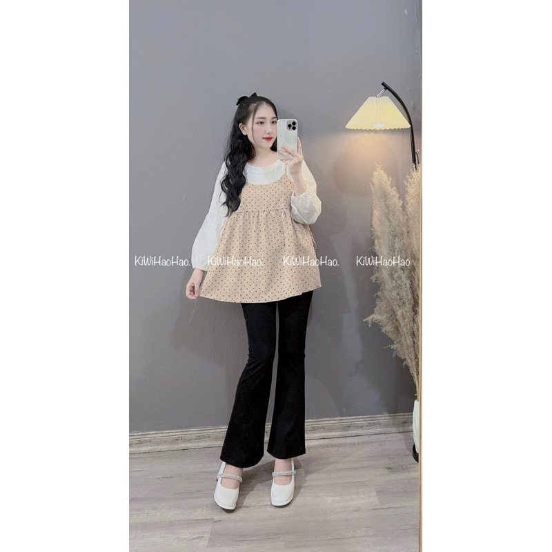 ÁO BẦU DÀI TAY  - BI YẾM NHUNG  SANG -3 MÀU